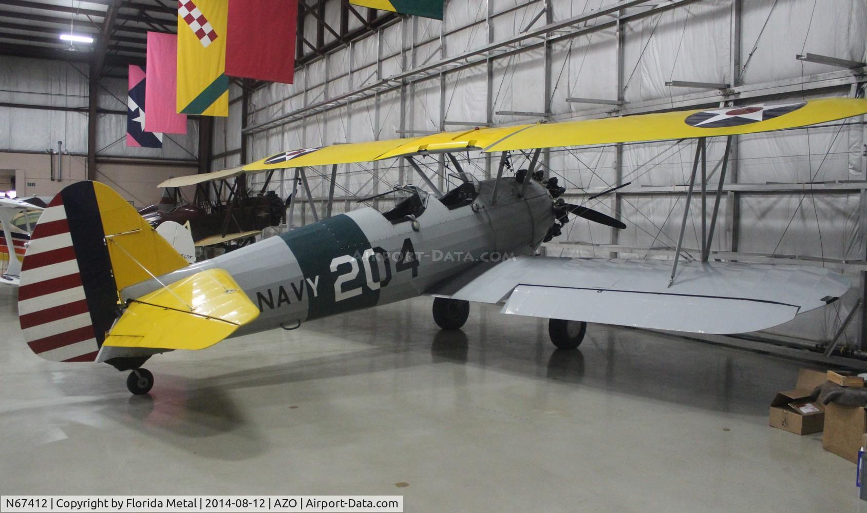 N67412, 1942 Boeing A75N1(PT17) C/N 75-3401, PT-17