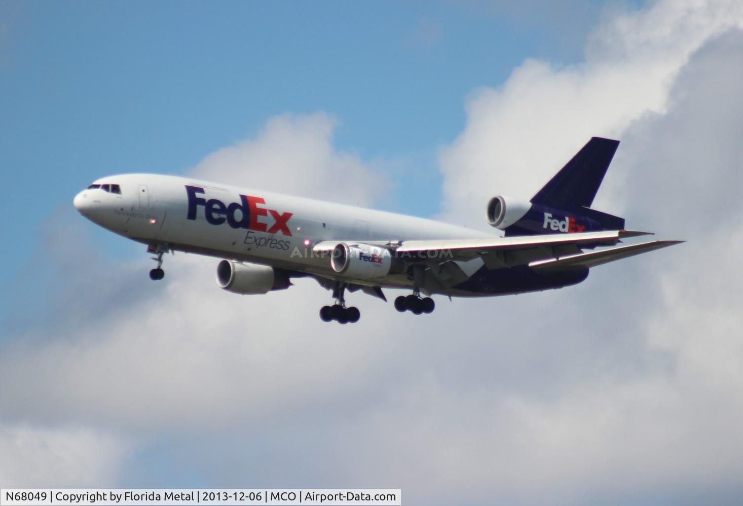 N68049, 1973 McDonnell Douglas MD-10-10F C/N 47803, Fed Ex