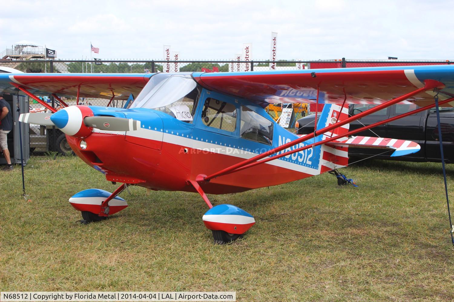 N68512, 1972 Bellanca 8KCAB Decathlon C/N 32-72, Bellanca 8KCAB