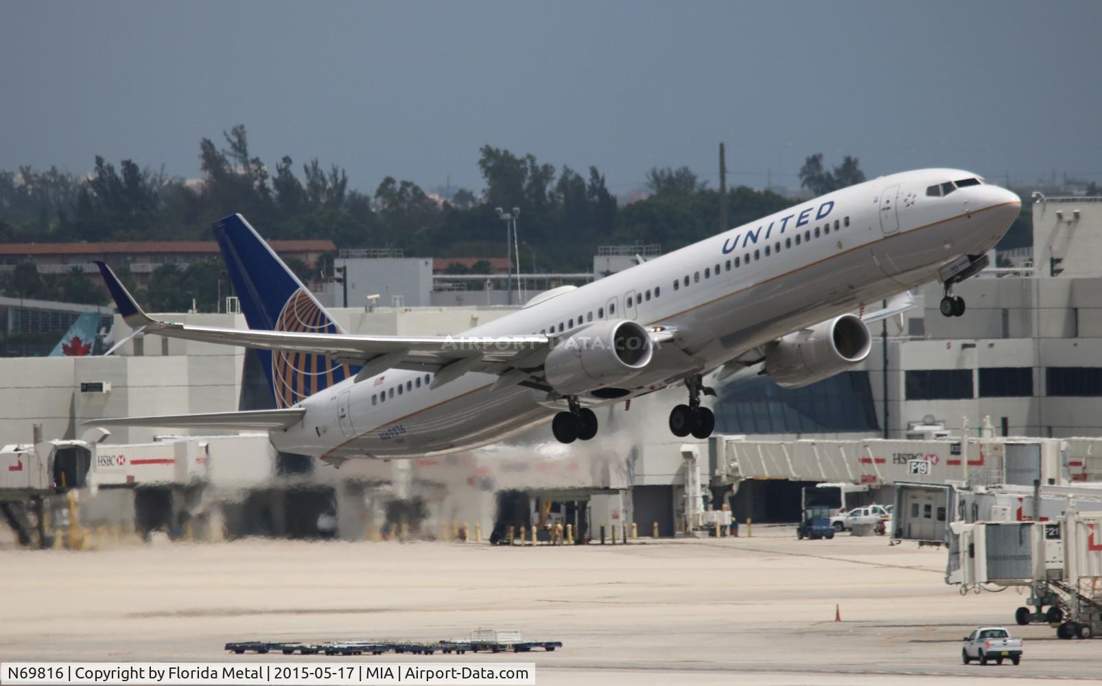 N69816, 2014 Boeing 737-924/ER C/N 42176, United