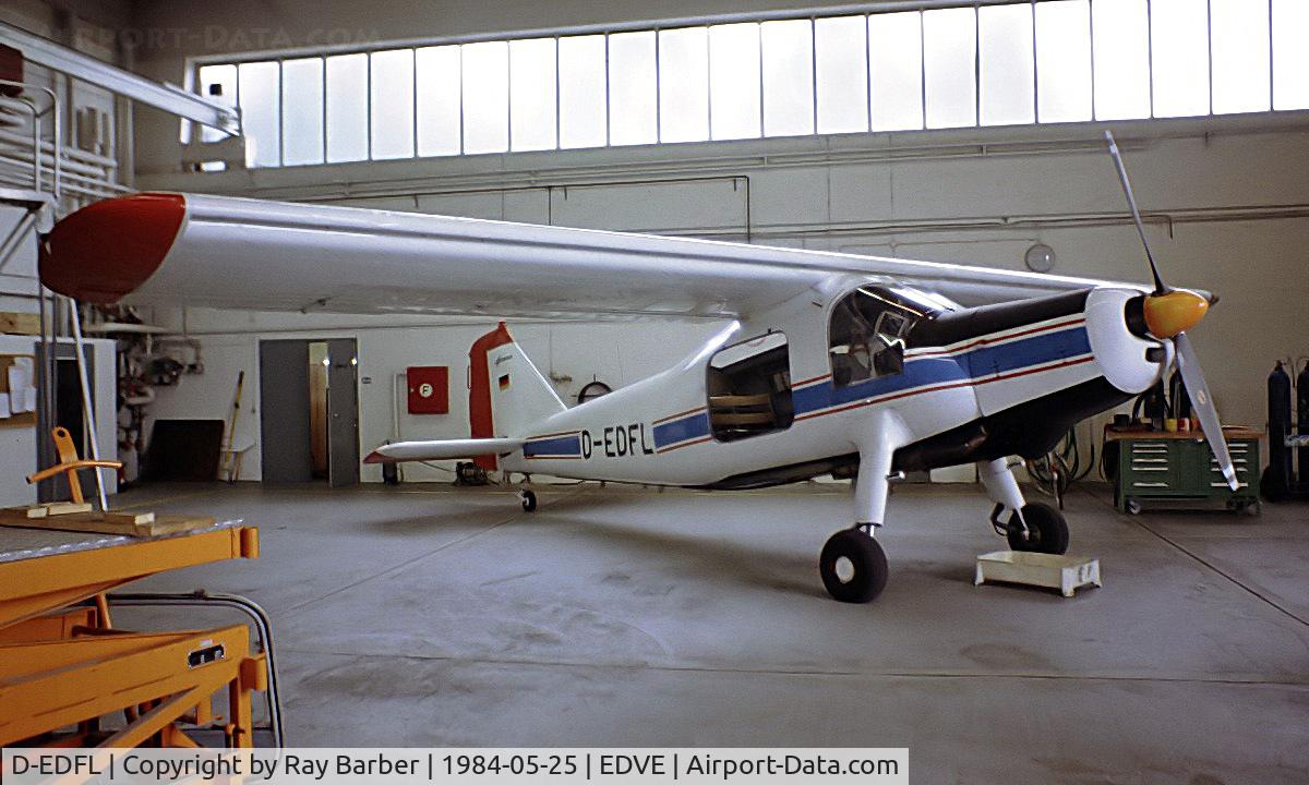 D-EDFL, 1959 Dornier Do-27A-1 C/N 392, Dornier Do.27B-3 [392] Braunschweig~D 25/05/1984