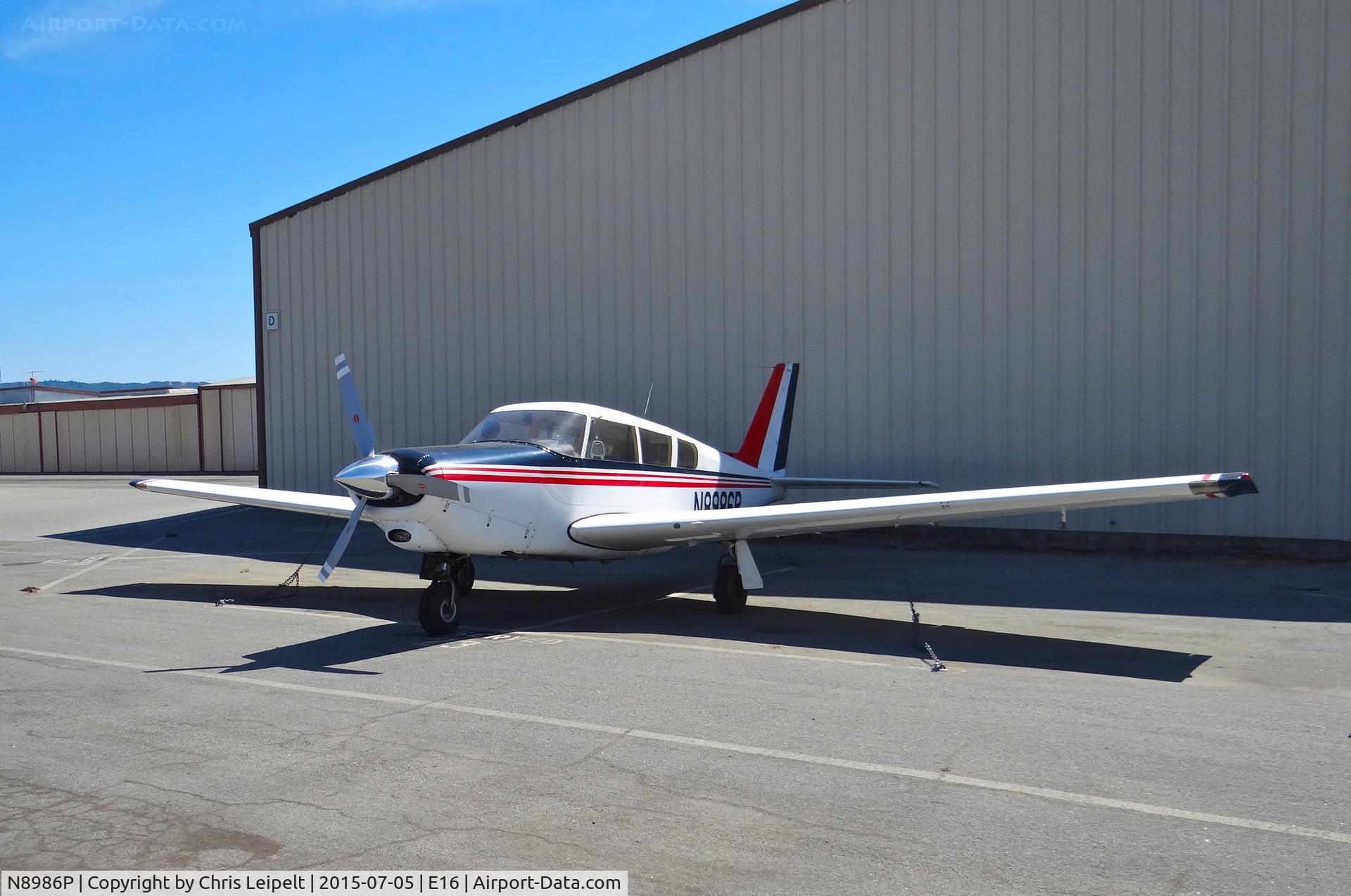 N8986P, 1966 Piper PA-24-260 C/N 24-4446, Locally-based 1966 Piper PA-24-260 resting in the shade at South County Airport, San Martin, CA.