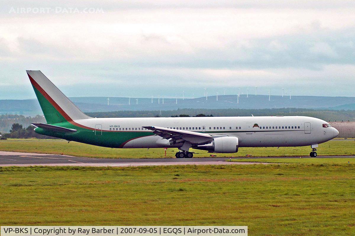 VP-BKS, 1993 Boeing 767-3P6/ER C/N 27254, Boeing 767-3P6ER [27254] (Kalair) RAF Lossiemouth~G 05/09/2007