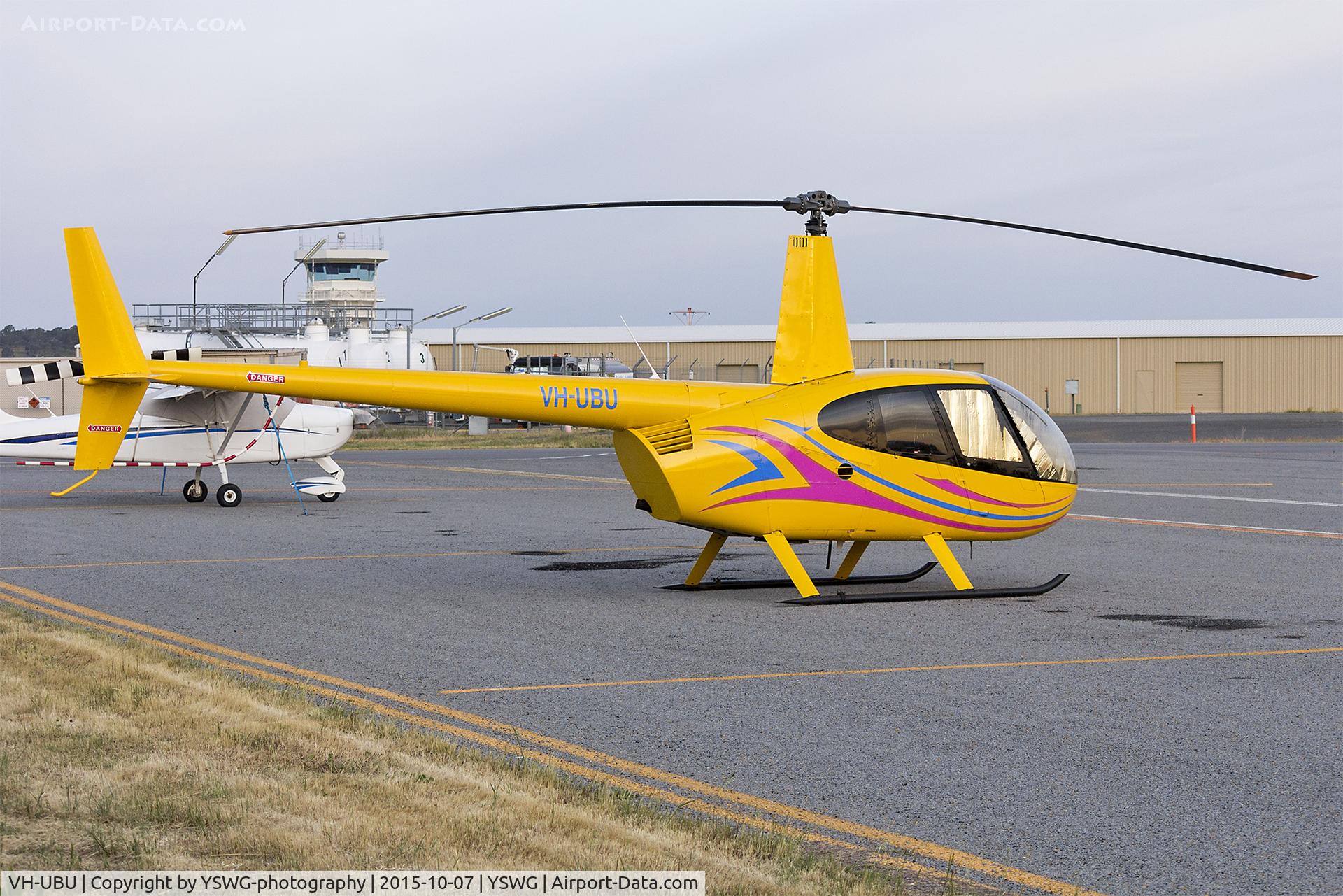 VH-UBU, 2012 Robinson R44 C/N 2237, Robinson R44 (VH-UBU) at Wagga Wagga Airport