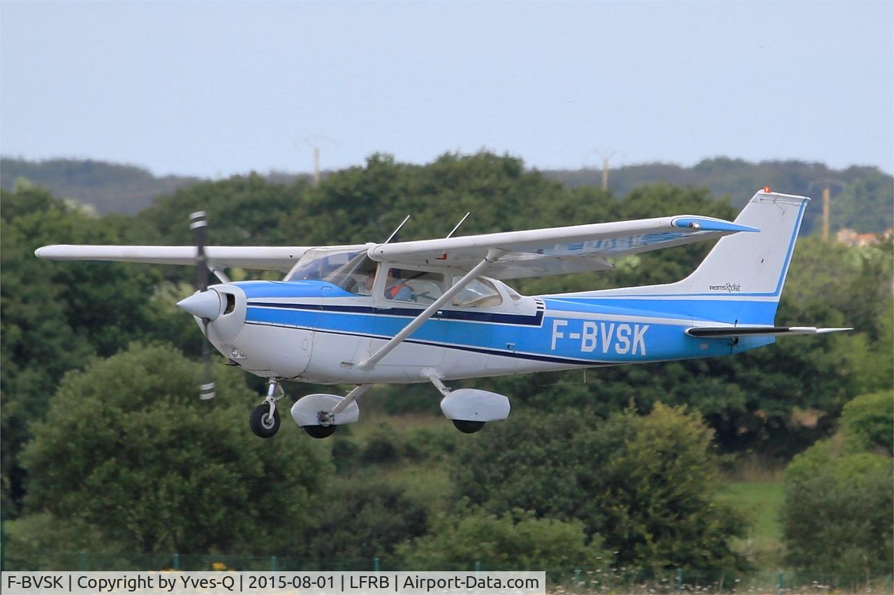 F-BVSK, Reims FR172J Rocket C/N 0511, Reims FR172J Rocket, On final Rwy 25L, Brest-Bretagne Airport (LFRB-BES)