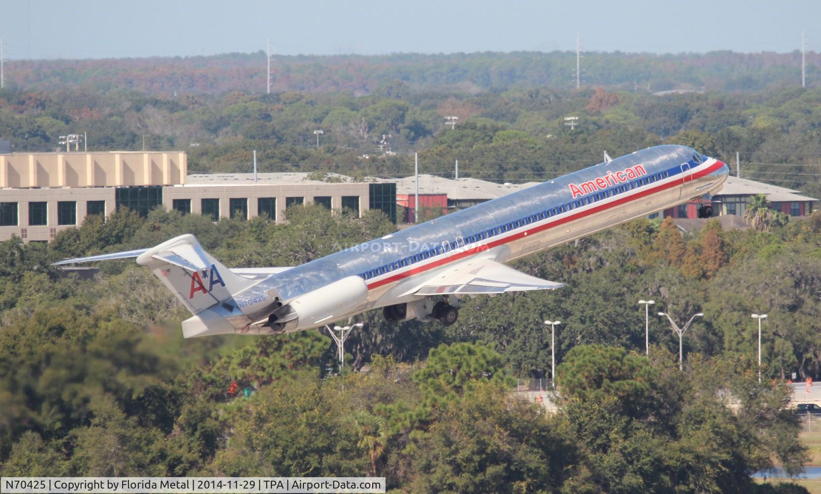 N70425, 1986 McDonnell Douglas MD-82 (DC-9-82) C/N 49337, American