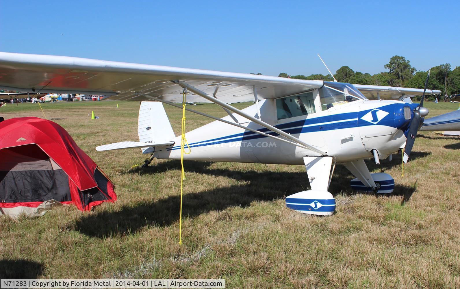 N71283, 1946 Luscombe 8A C/N 2710, Luscombe 8A