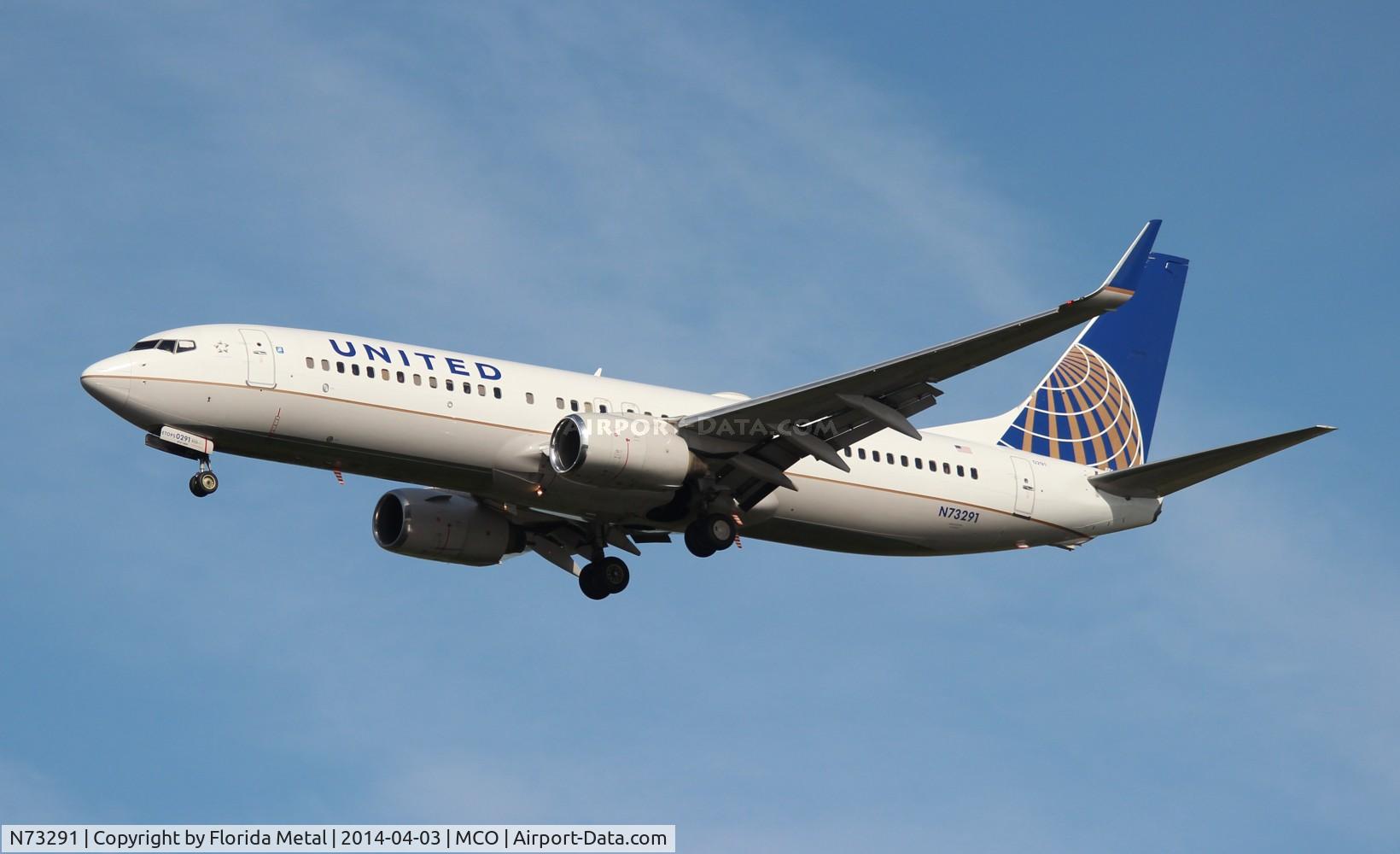 N73291, 2004 Boeing 737-824 C/N 33454, United