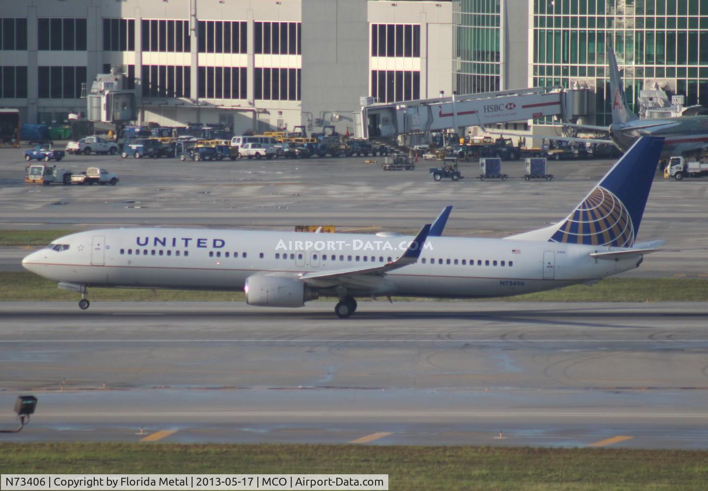 N73406, 2001 Boeing 737-924 C/N 30123, United