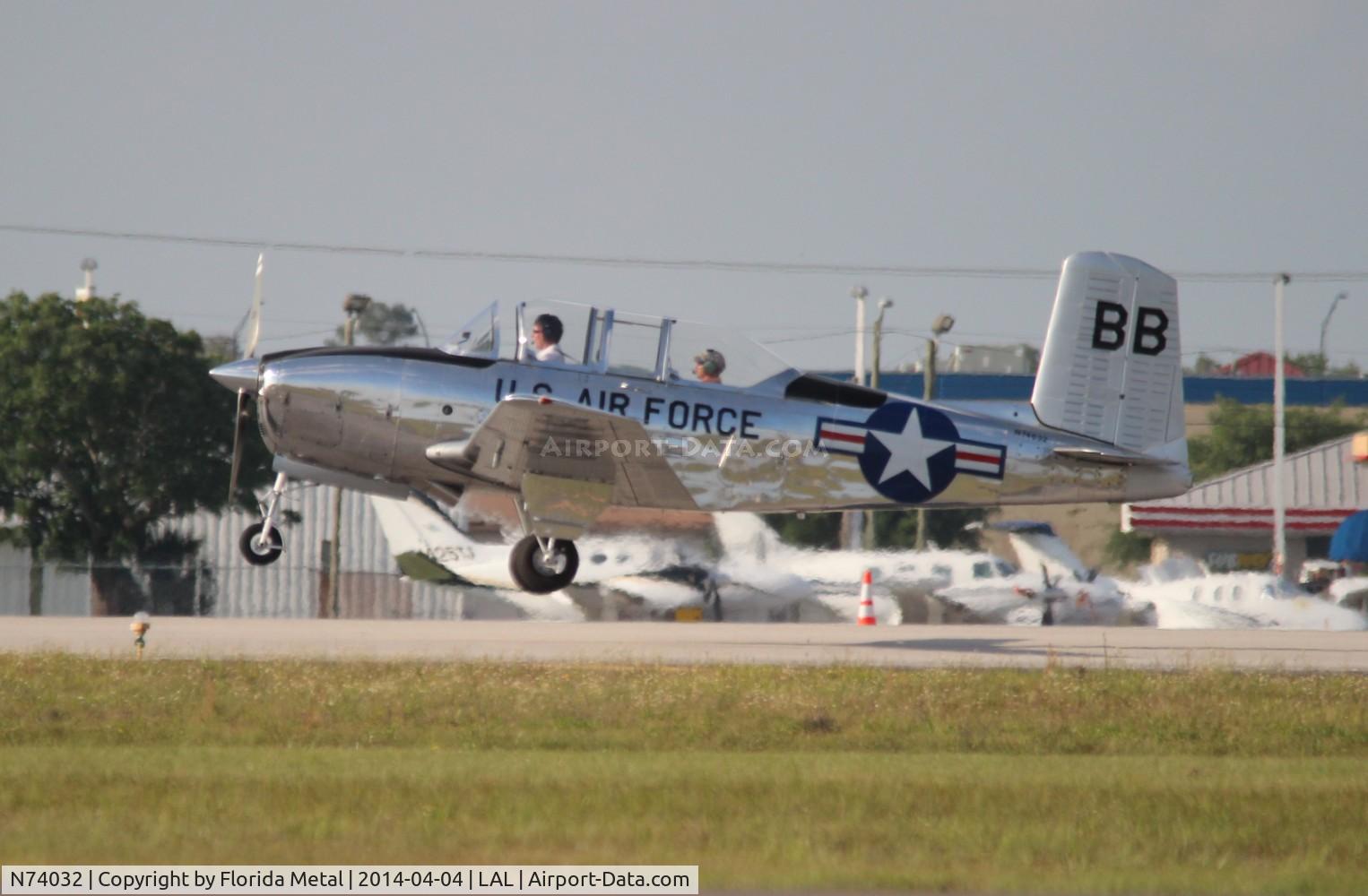 N74032, 1961 Beech A45 C/N G-828, T-34 Mentor