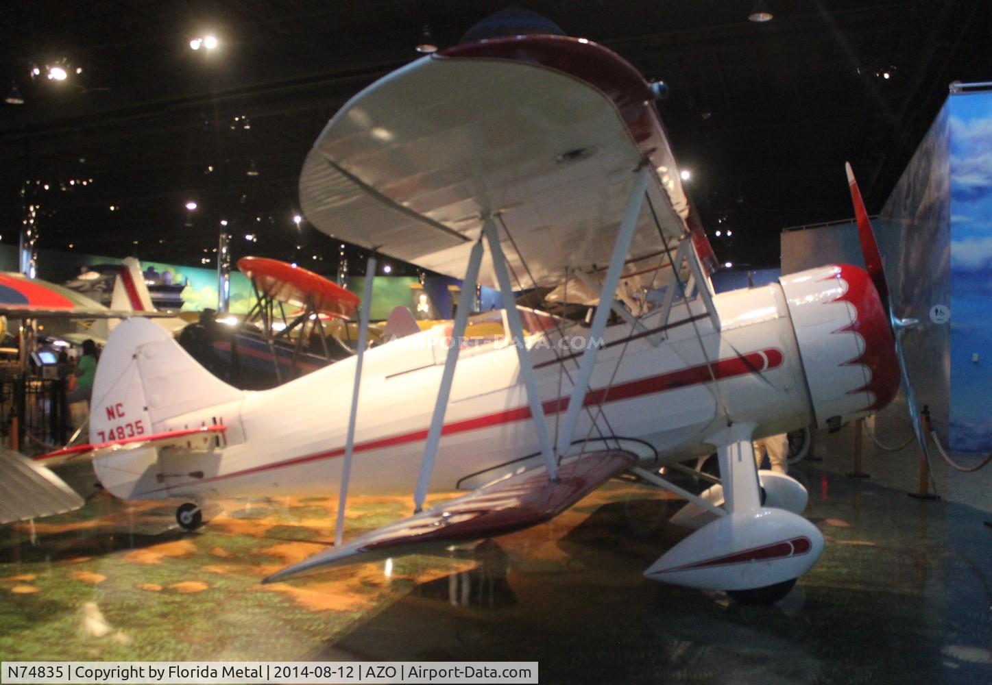 N74835, 1937 Waco VPF-7 C/N 4655, Waco VPF-7