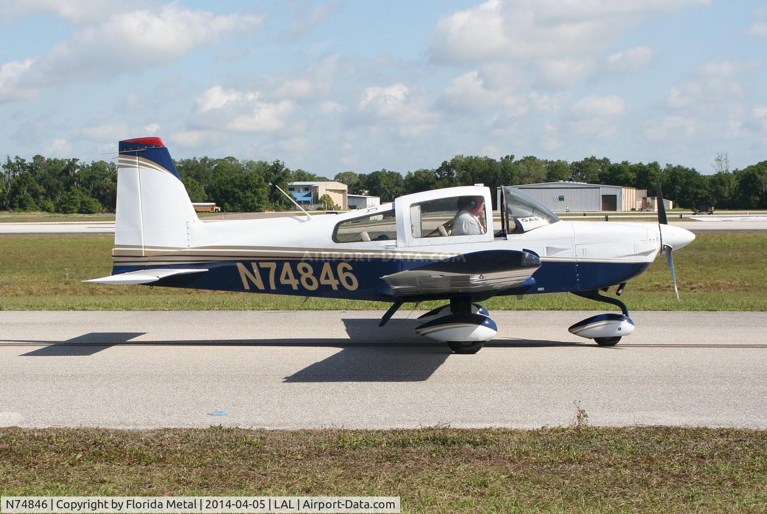 N74846, 1976 Grumman American AA-5B Tiger C/N AA5B0376, Grumman AA-5B