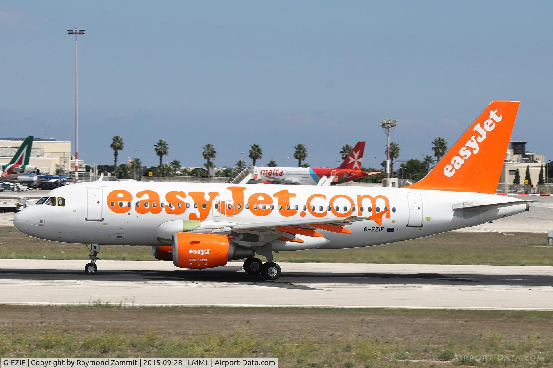 G-EZIF, 2005 Airbus A319-111 C/N 2450, A319 G-EZIF Easyjet