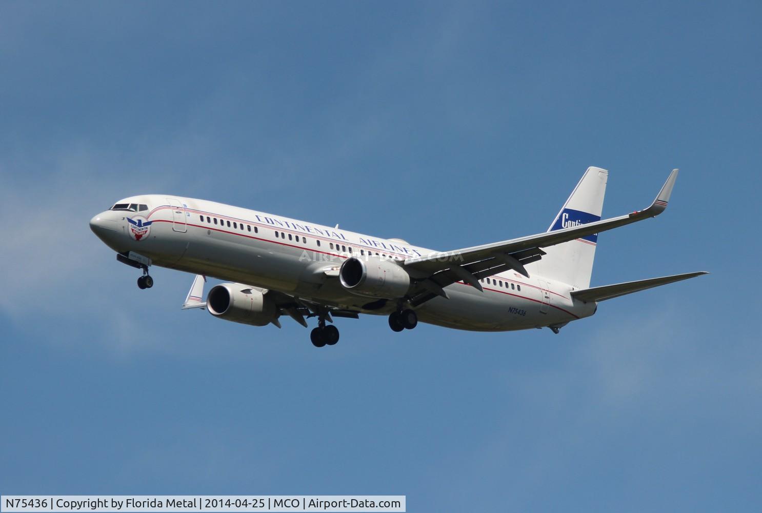 N75436, 2009 Boeing 737-924/ER C/N 33531, United 