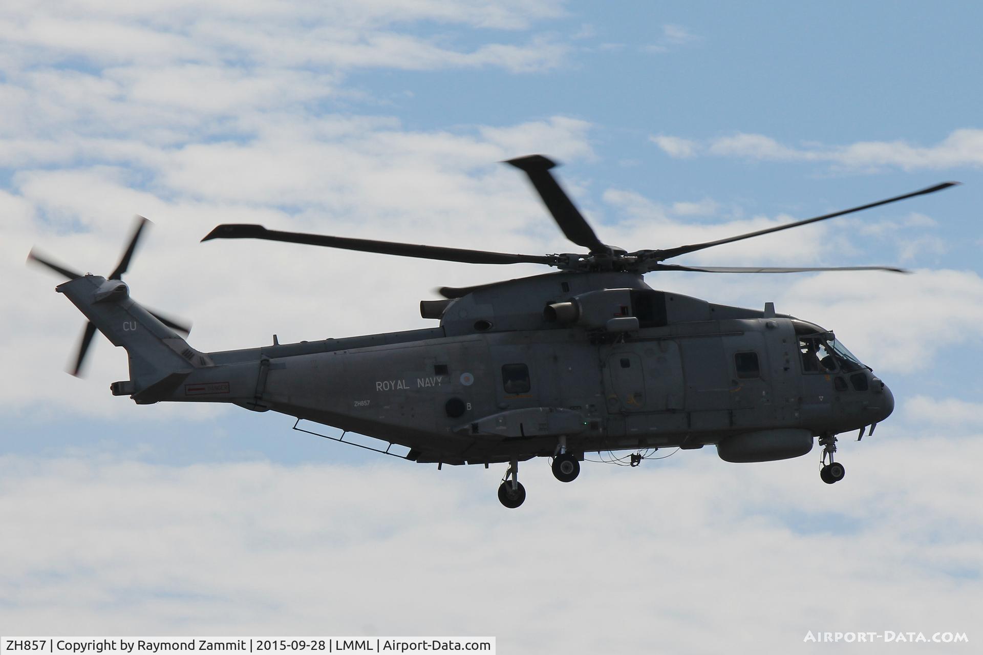 ZH857, AgustaWestland EH-101 Merlin HM.2 C/N 50151/RN37/MCSP17, Agusta Westland EH-101 Merlin HM2 ZH857 Royal Navy
