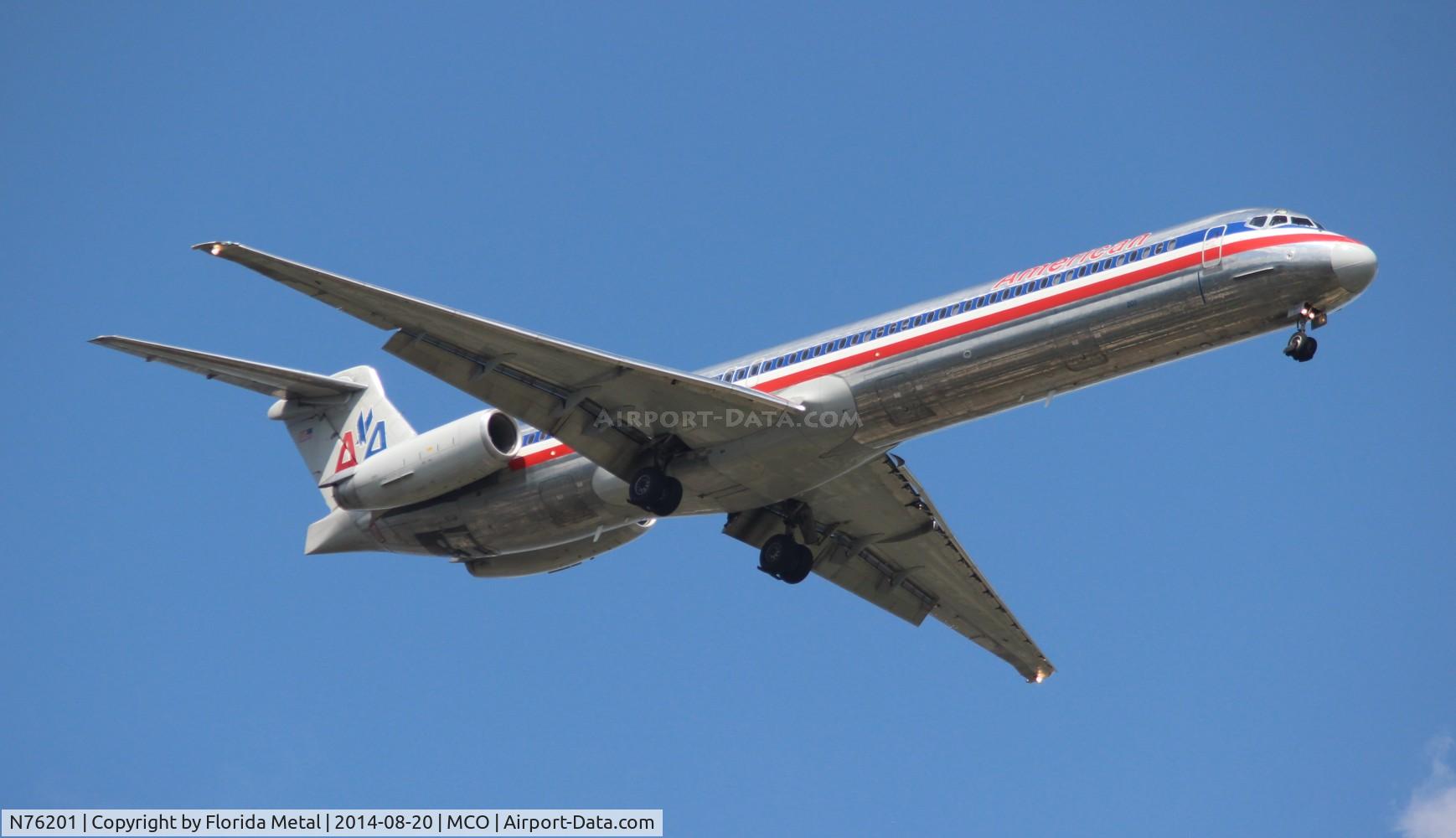 N76201, 1992 McDonnell Douglas MD-83 (DC-9-83) C/N 53291, American