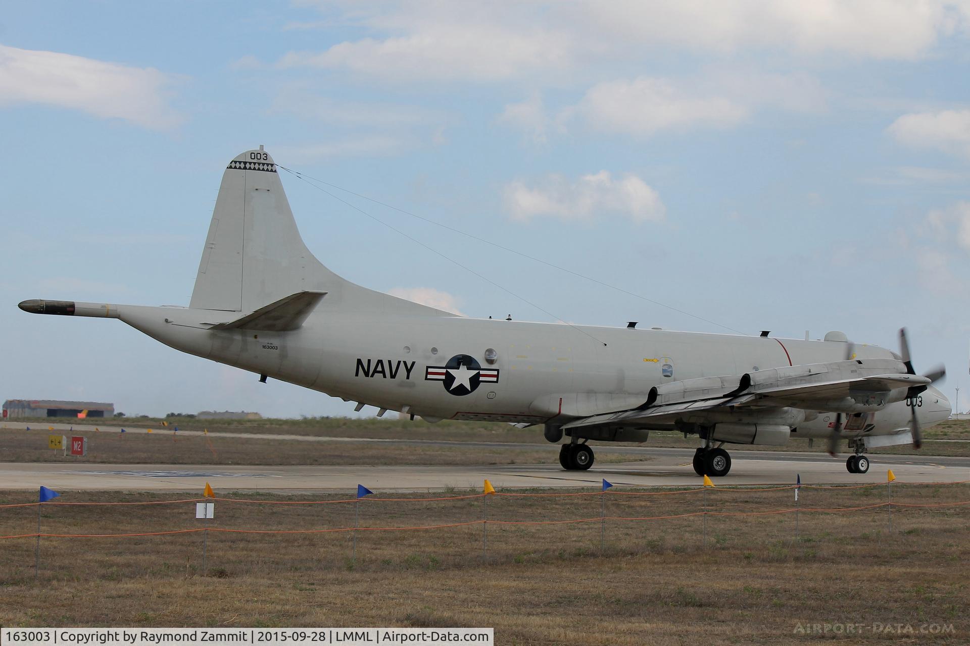 163003, 1987 Lockheed P-3C-230-LO (AIP+) Orion C/N 285G-5810, Lockheed P-3C Orion 163003/003 United States Navy