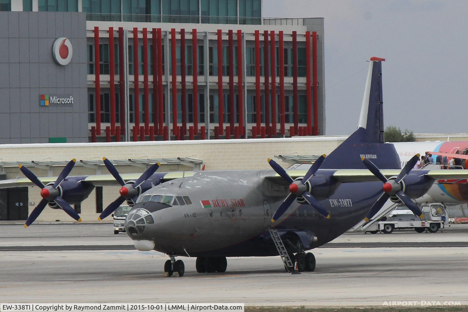 EW-338TI, Antonov An-12 C/N 1340106, Antonov An-12 EW-338TI Ruby Star