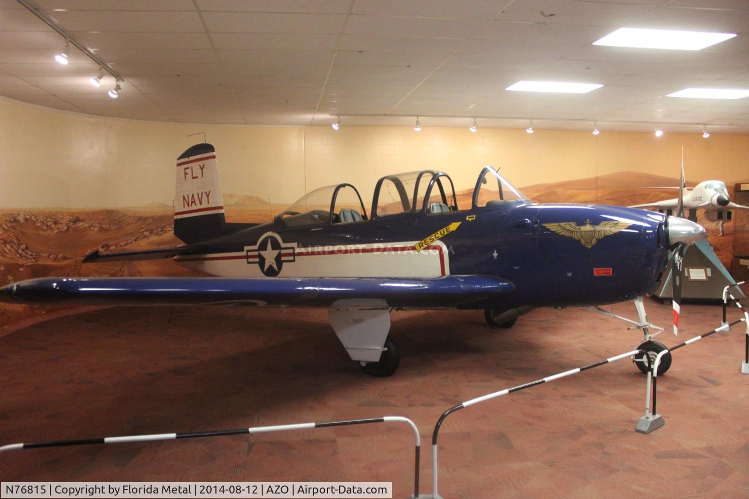 N76815, 1955 Beech D-45 (T-34B) Mentor C/N BG-102, T-34 Mentor