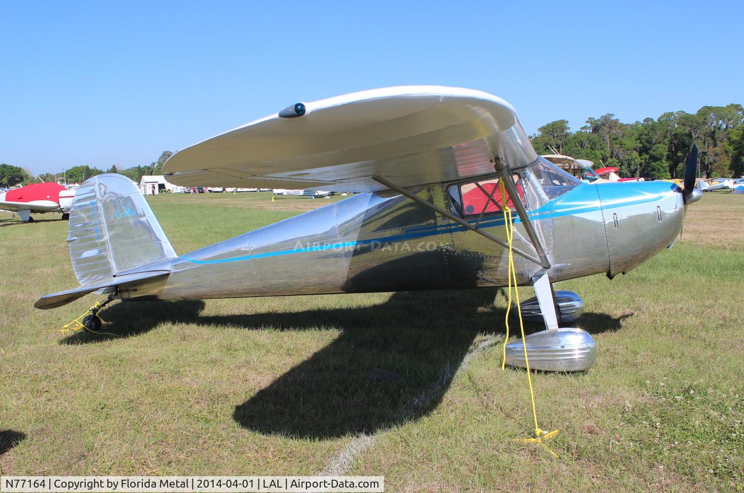 N77164, 1946 Cessna 120 C/N 11626, Cessna 120