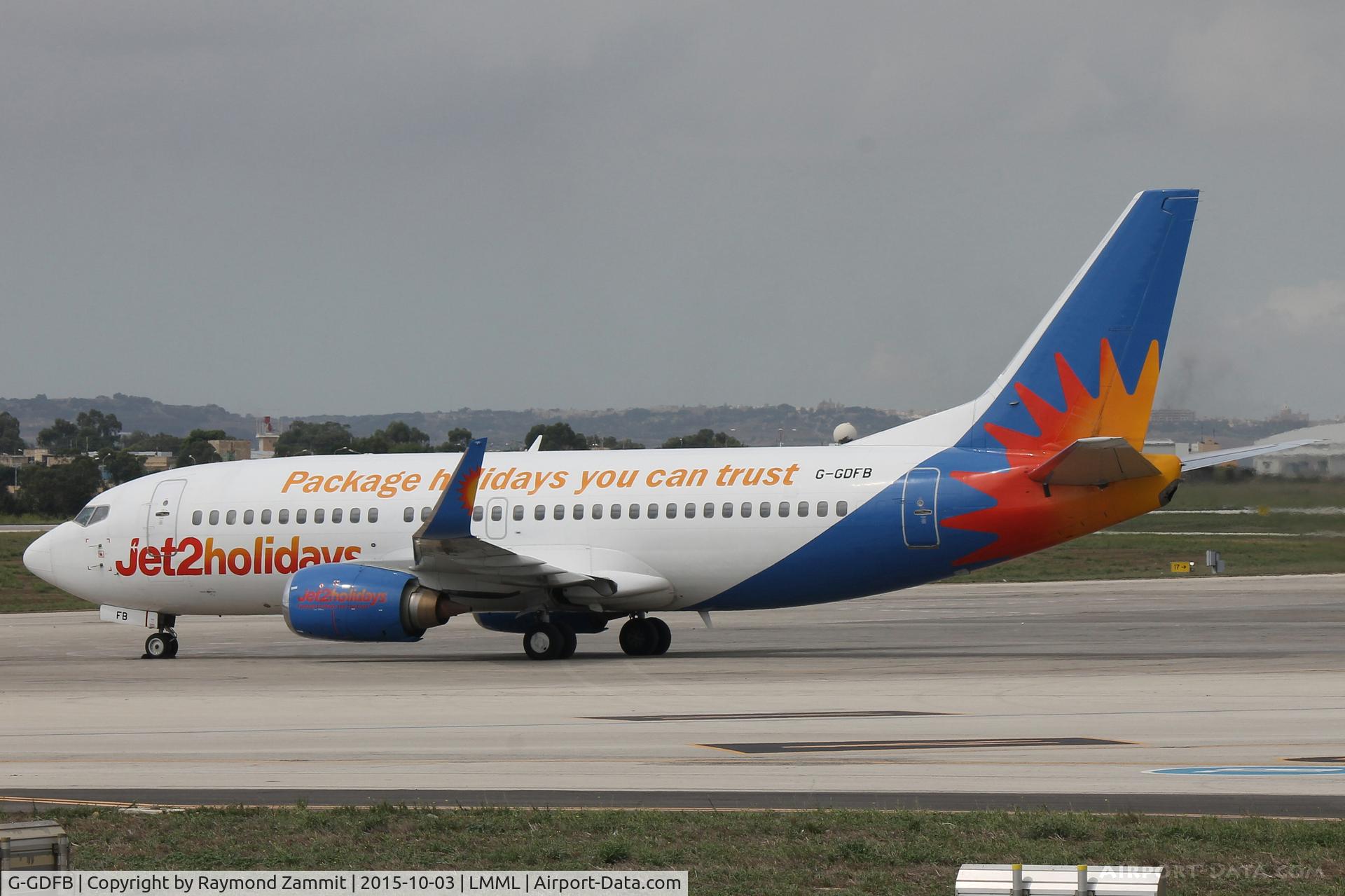 G-GDFB, 1992 Boeing 737-33A C/N 25743, B737-300 G-GDFB Jet2.Com