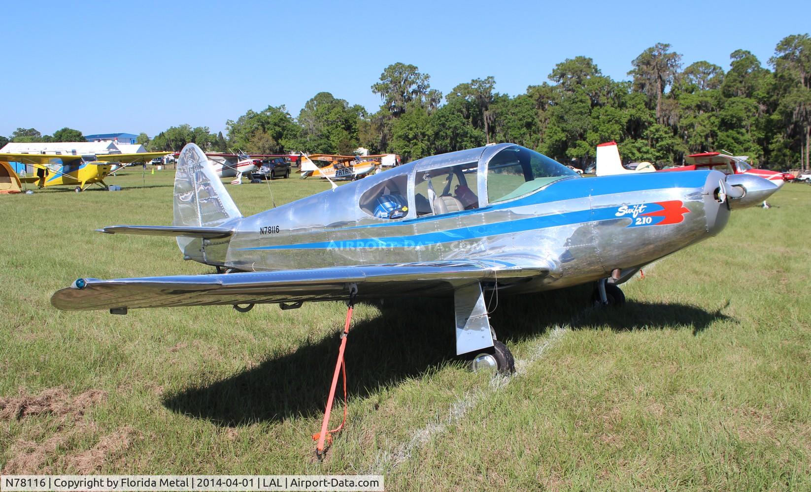 N78116, 1946 Globe GC-1B Swift C/N 2116, Globe GC-1B