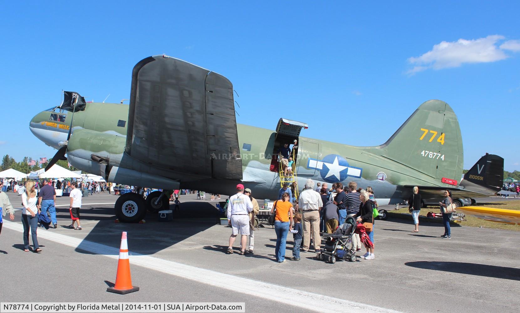 N78774, 1944 Curtiss C-46F Commando C/N 22597, C-46F Tinker Belle