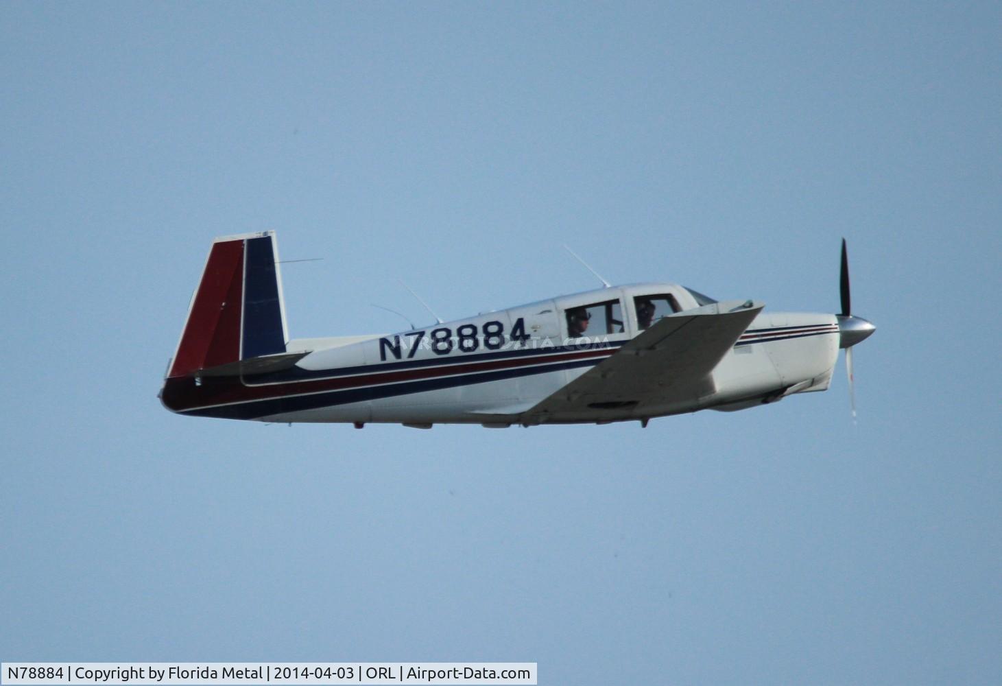 N78884, 1964 Mooney M20C Ranger C/N 2899, Mooney M20C