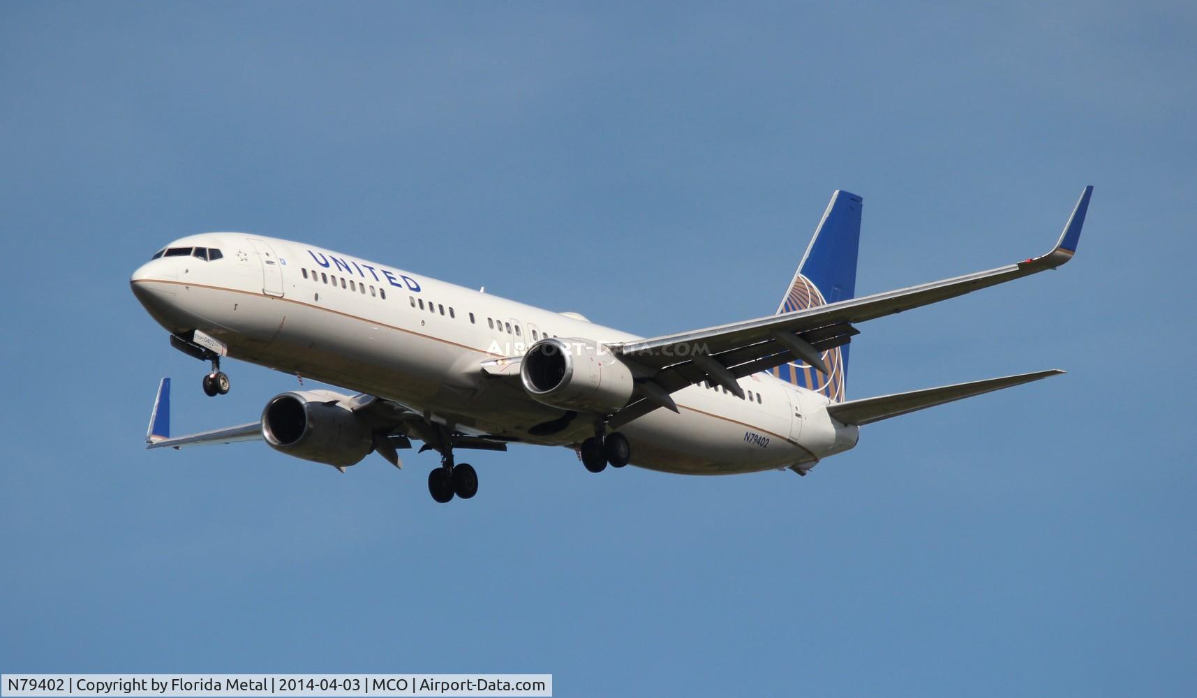N79402, 2001 Boeing 737-924 C/N 30119, United