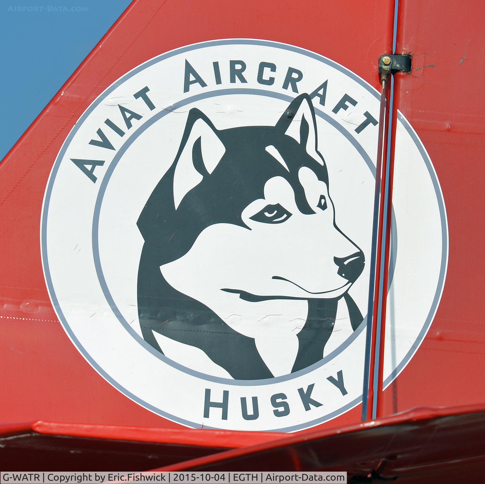 G-WATR, 1988 Christen A-1 Husky C/N 1040, 4. G-WATR Artwork.