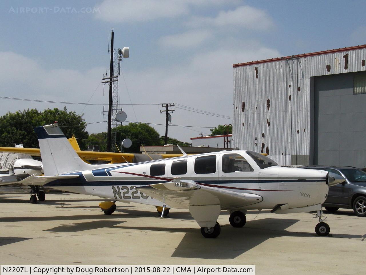 N2207L, 1976 Beech A36 Bonanza 36 C/N E-915, 1976 Beech A36 BONANZA, Continental IO-520 285 Hp
