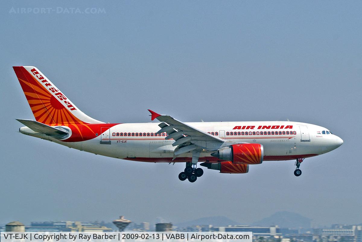 VT-EJK, 1986 Airbus A310-304 C/N 429, Airbus A310-304 [429] (Air India) Mumbai-Chhatrapati Shivaji International~VT 13/02/2009
