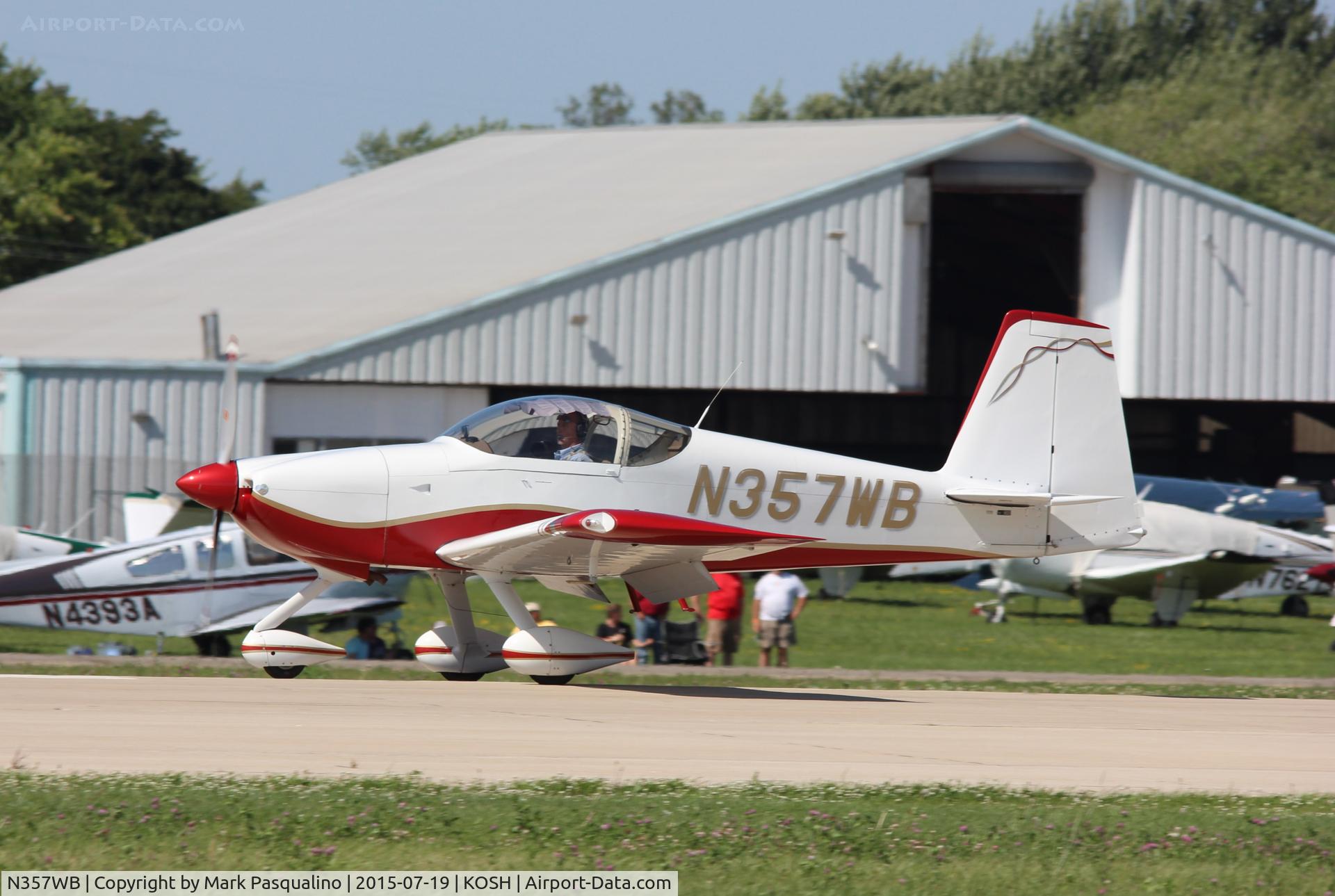 N357WB, 2008 Vans RV-7A C/N 71589, Vans RV-7A