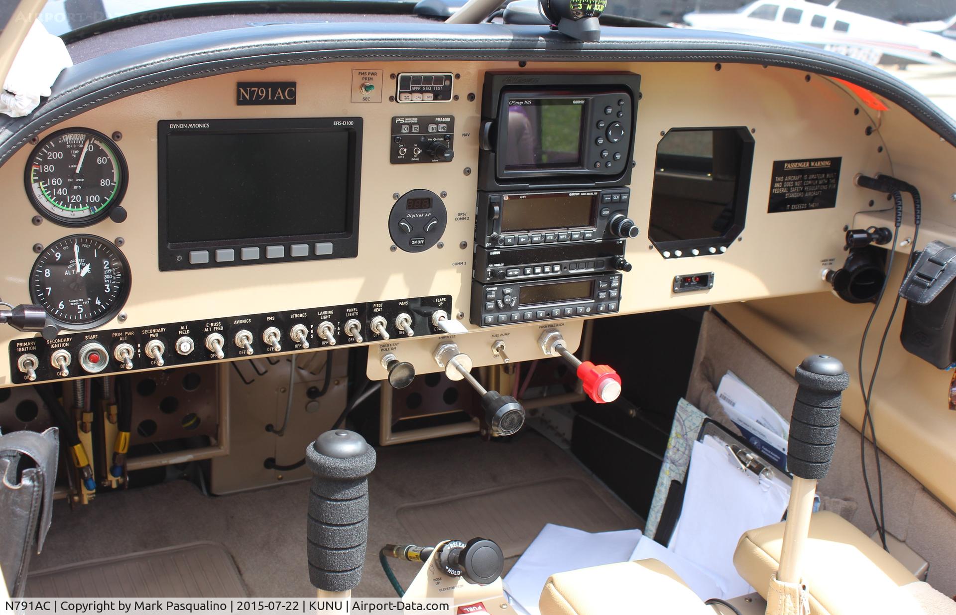 N791AC, Vans RV-9 C/N 91002, Vans RV-9