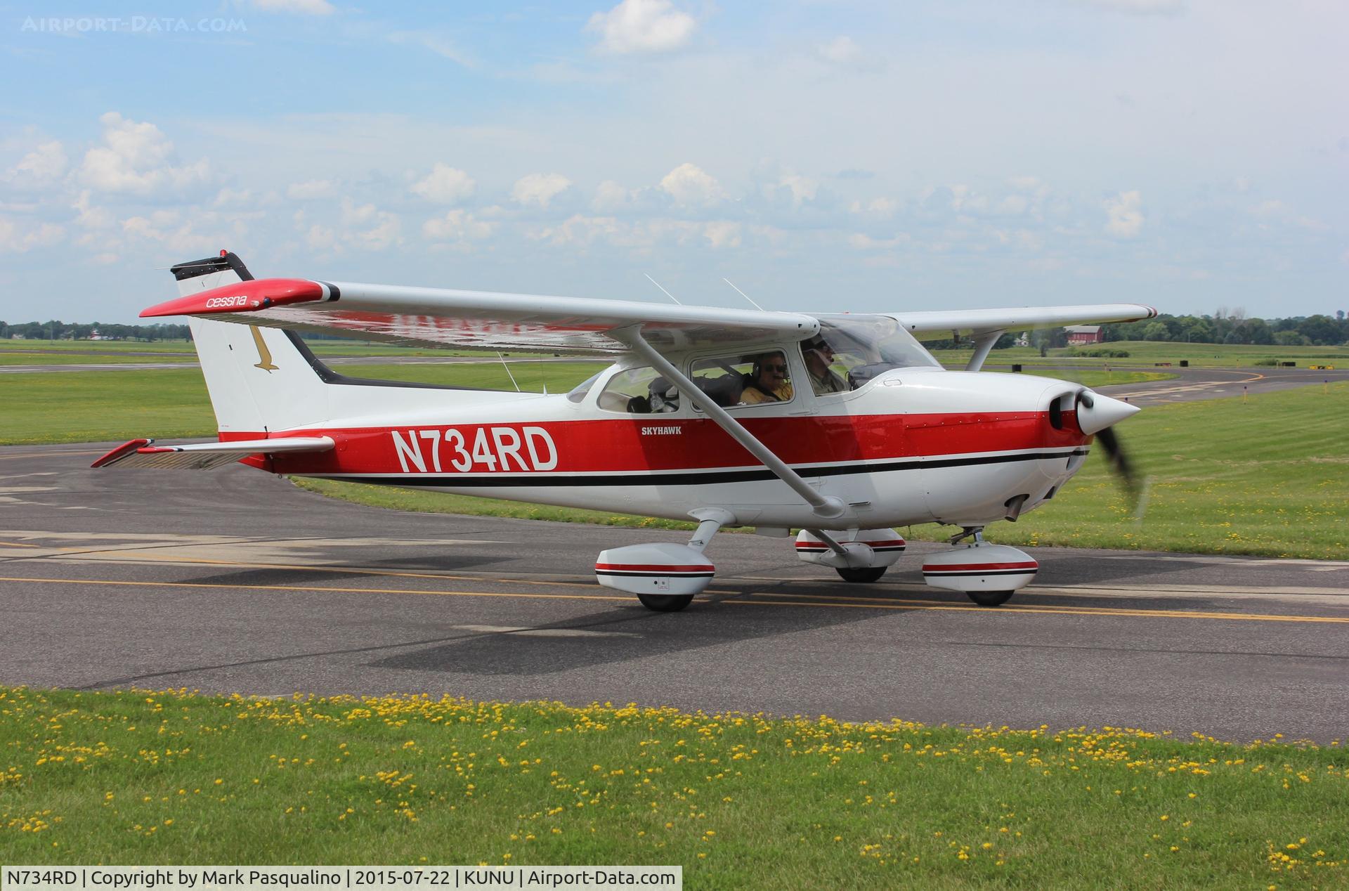 N734RD, 1977 Cessna 172N C/N 17269047, Cessna 172N