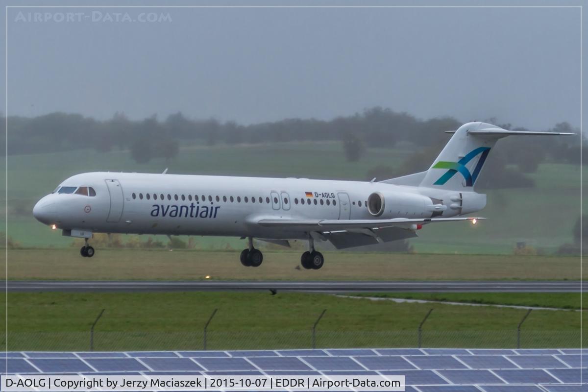 D-AOLG, 1993 Fokker 100 (F-28-0100) C/N 11452, 1993 Fokker 100