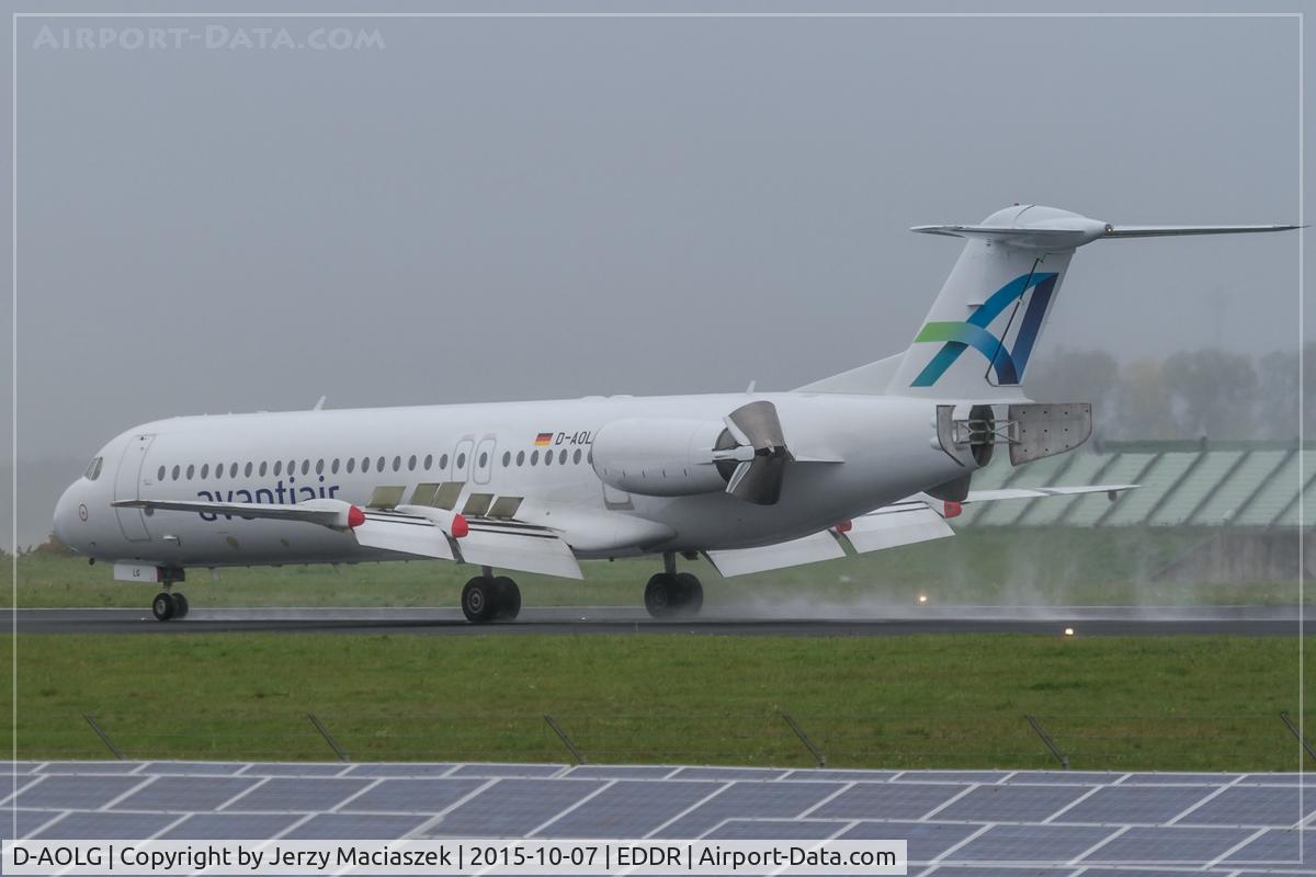 D-AOLG, 1993 Fokker 100 (F-28-0100) C/N 11452, 1993 Fokker 100