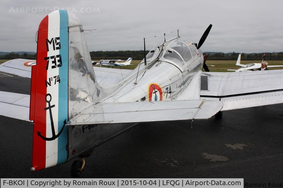 F-BKOI, Morane-Saulnier MS-733 Alcyon C/N 74, Parked