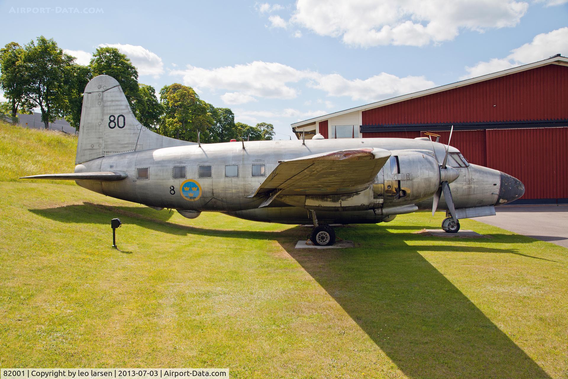 82001, Vickers Varsity Tp82 C/N 622, Flygvapen Museum Linkôping  3.7.13