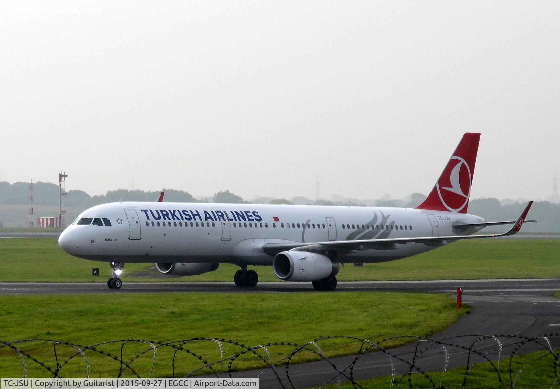 TC-JSU, 2015 Airbus A321-231 C/N 6709, At Manchester