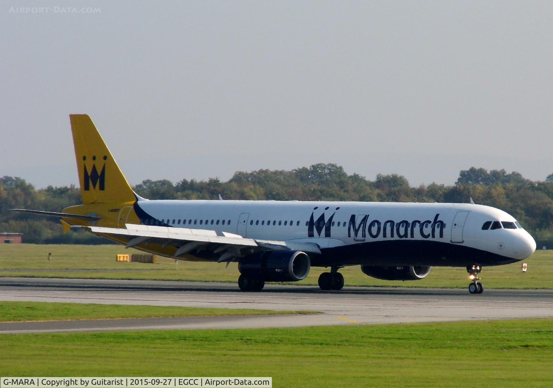 G-MARA, 1999 Airbus A321-231 C/N 983, At Manchester