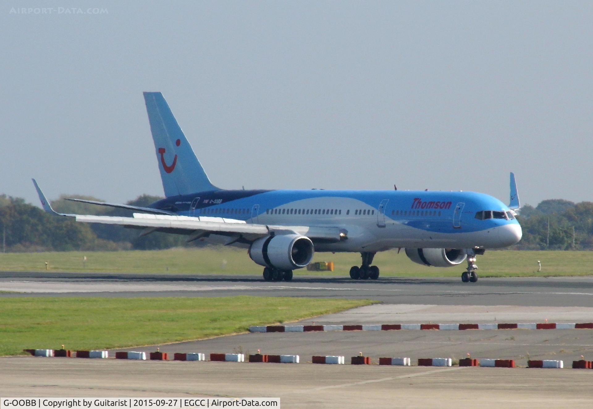 G-OOBB, 2000 Boeing 757-26N C/N 32447, At Manchester