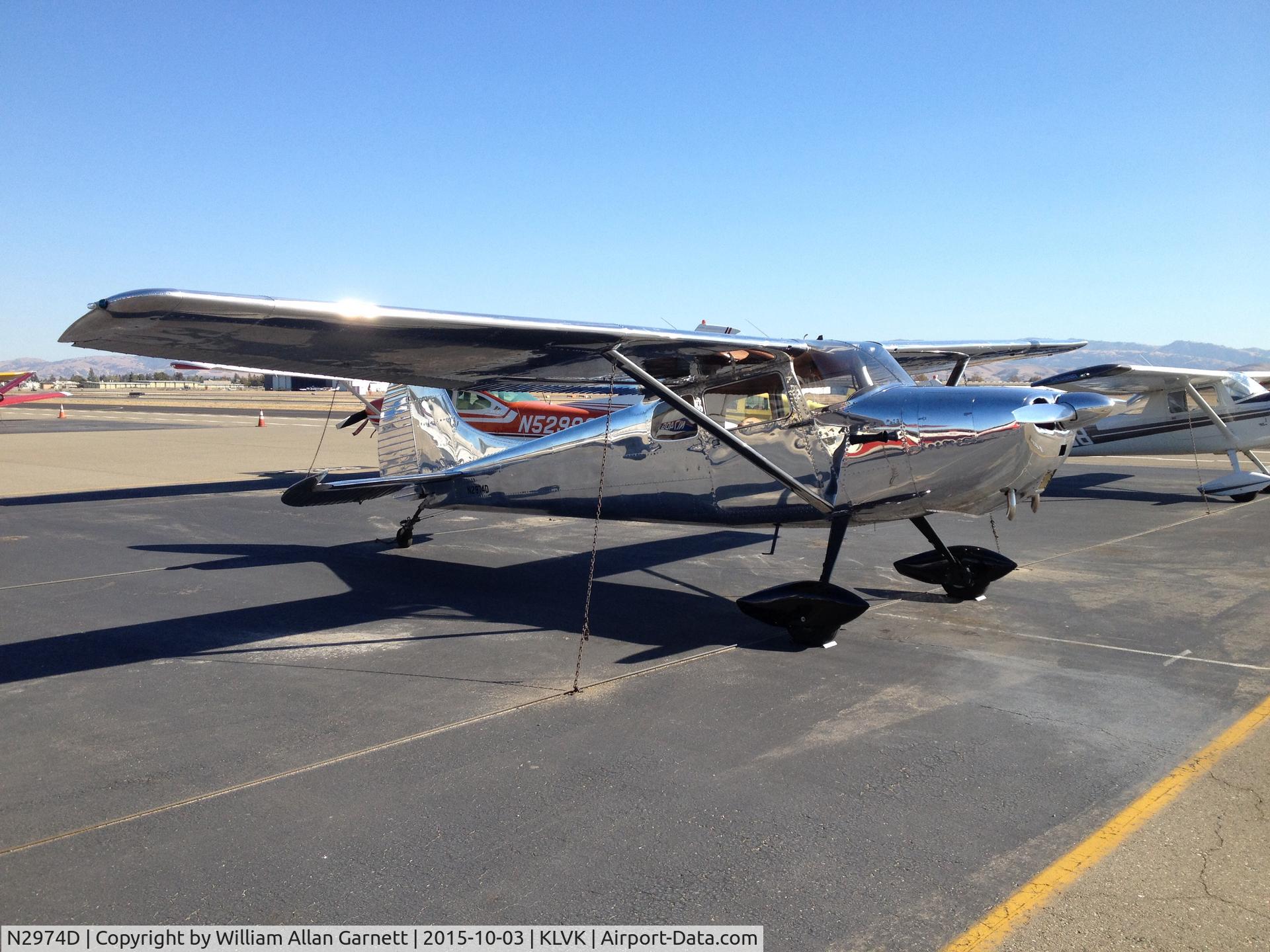 N2974D, 1955 Cessna 170B C/N 26917, N2947D at the Livermore Airport Open House October 3rd 2015