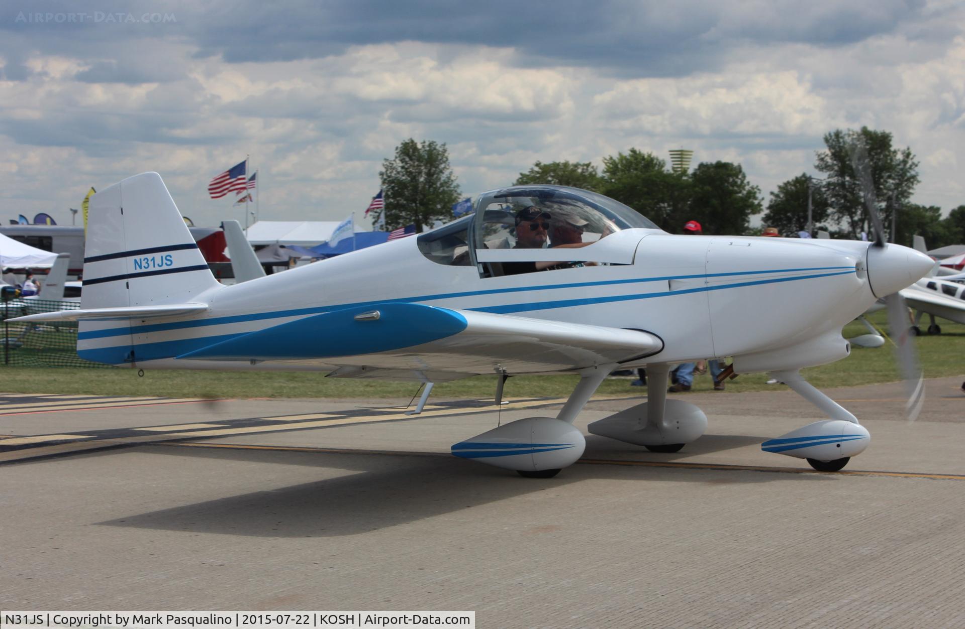 N31JS, Vans RV-6A C/N 20305, Vans RV-6A