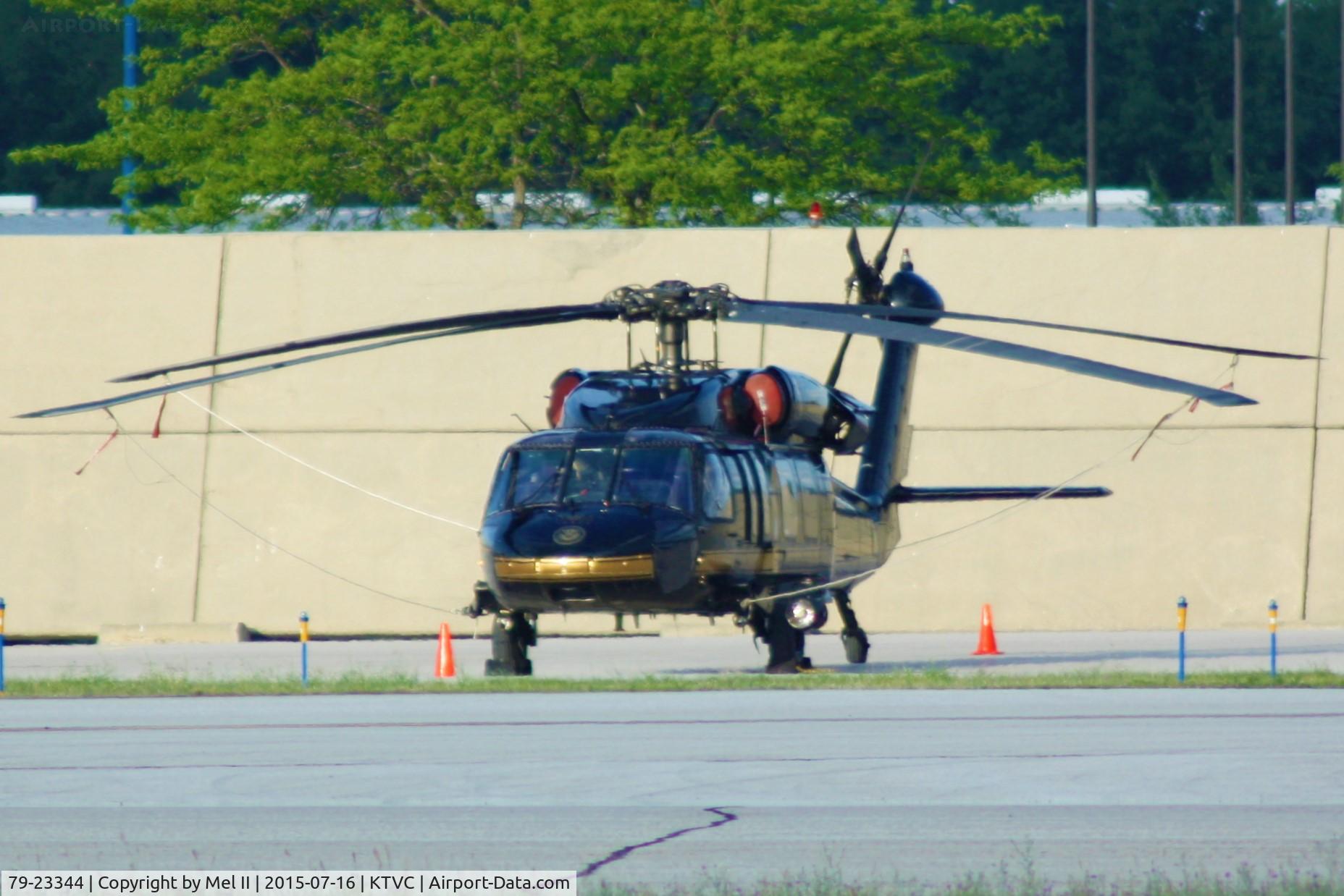 79-23344, 1979 Sikorsky UH-60A Black Hawk C/N 70.0161, US Customs and Border Patrol. Parked.