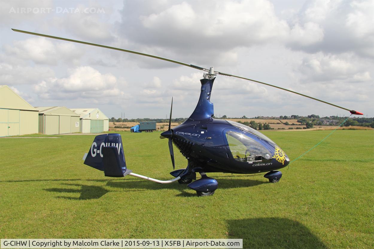 G-CIHW, 2014 Rotorsport UK Cavalon C/N RSUK/CVLN/010, Rotorsport UK Cavalon at Fishburn Airfield, September 13th 2015.