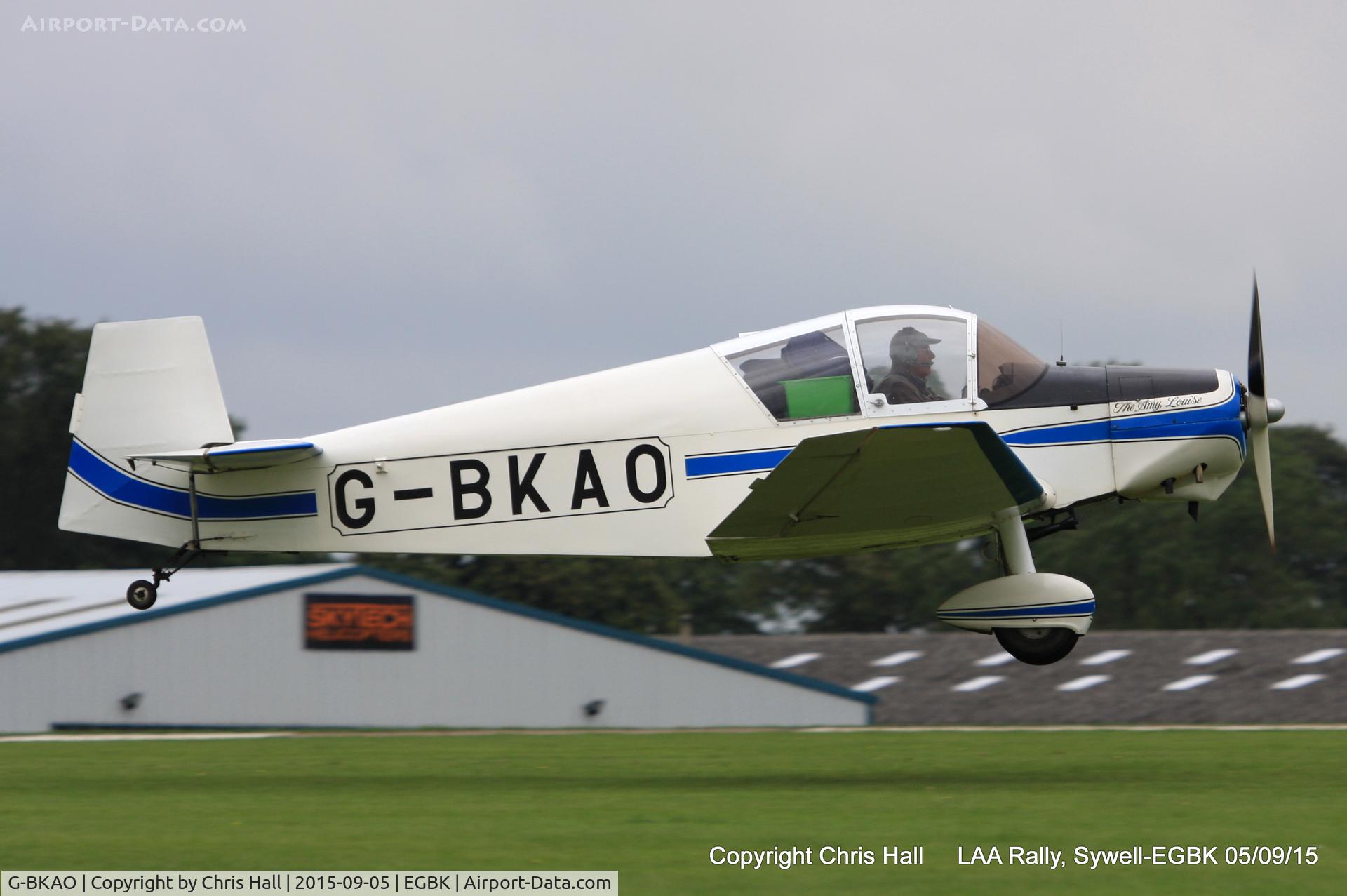 G-BKAO, 1955 Jodel D-112 Club C/N 249, at the LAA Rally 2015, Sywell