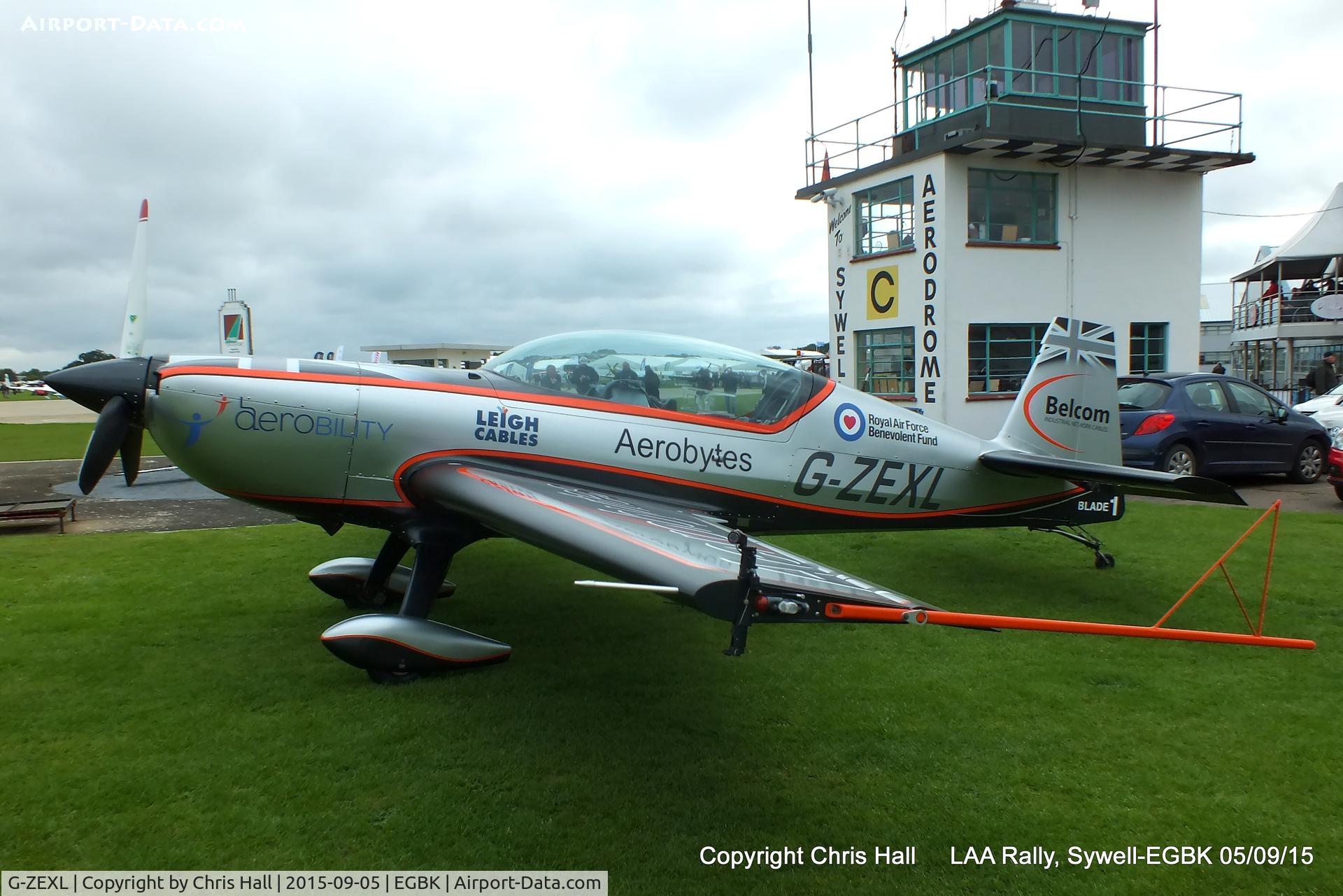 G-ZEXL, 2006 Extra EA-300L C/N 1225, at the LAA Rally 2015, Sywell