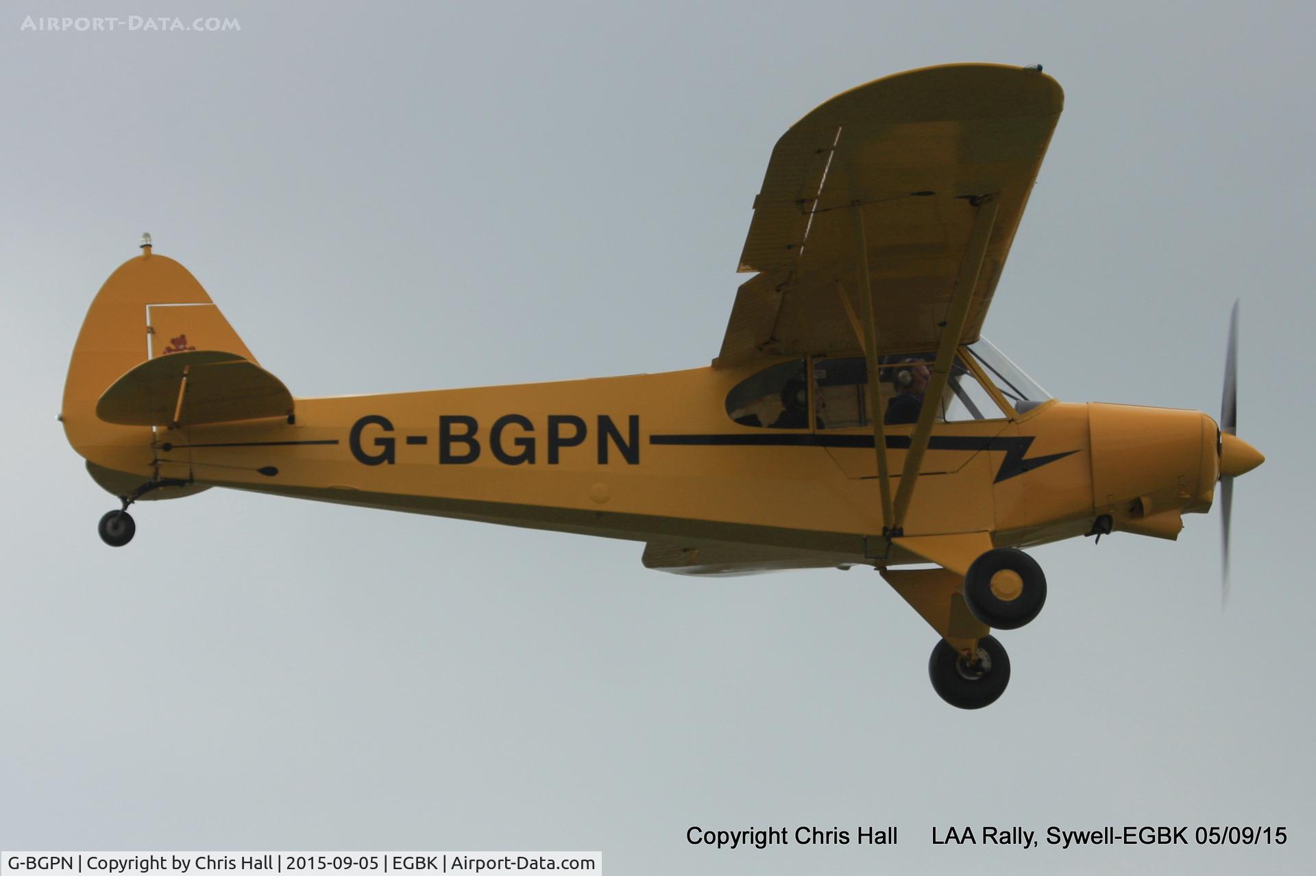 G-BGPN, 1978 Piper PA-18-150 Super Cub C/N 18-7909044, at the LAA Rally 2015, Sywell
