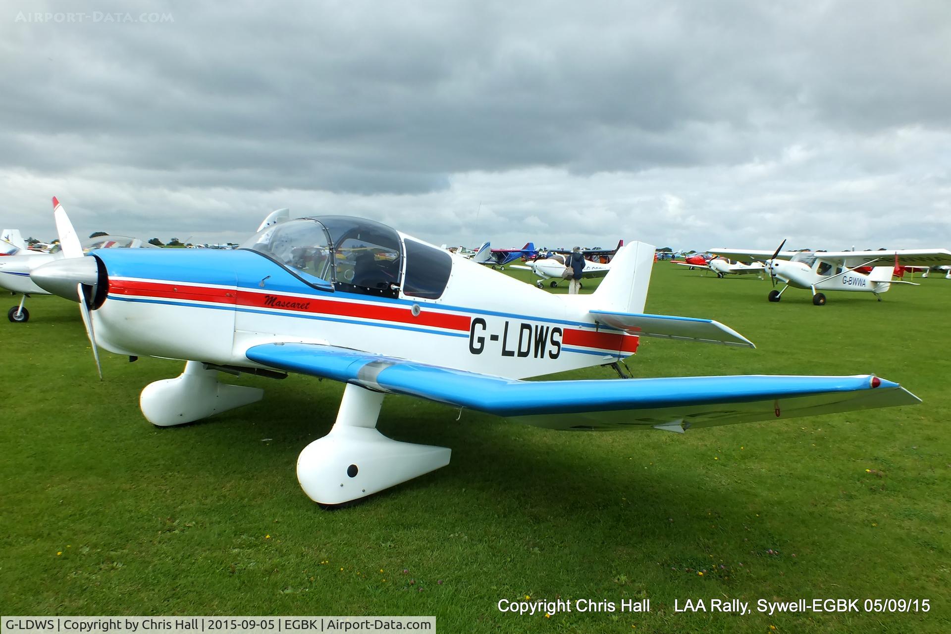 G-LDWS, 1964 SAN Jodel D-150 Mascaret C/N 48, at the LAA Rally 2015, Sywell